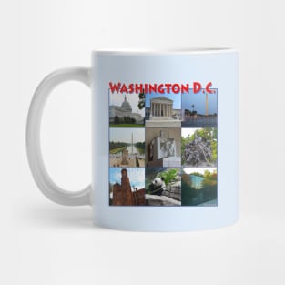 Washington DC Poster Mug